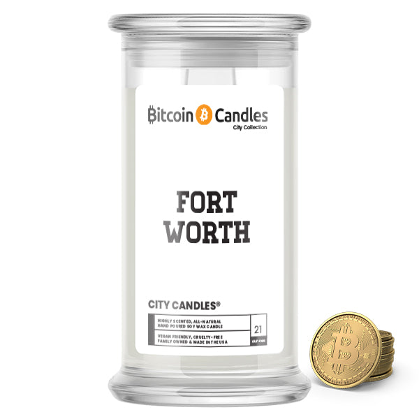 Fort Worth City Bitcoin Candles