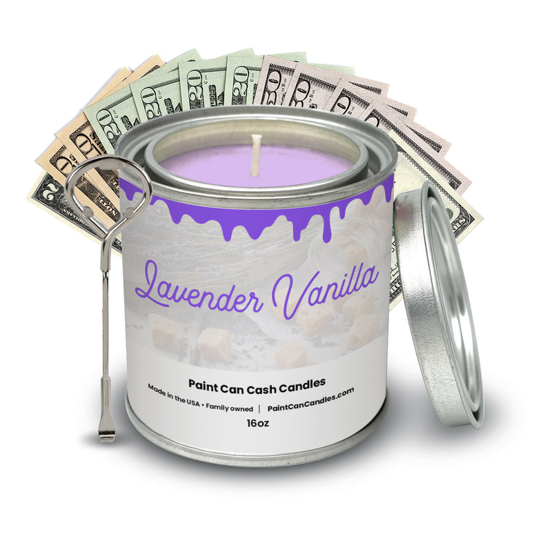 Lavender Vanilla - Paint Can Cash Candles
