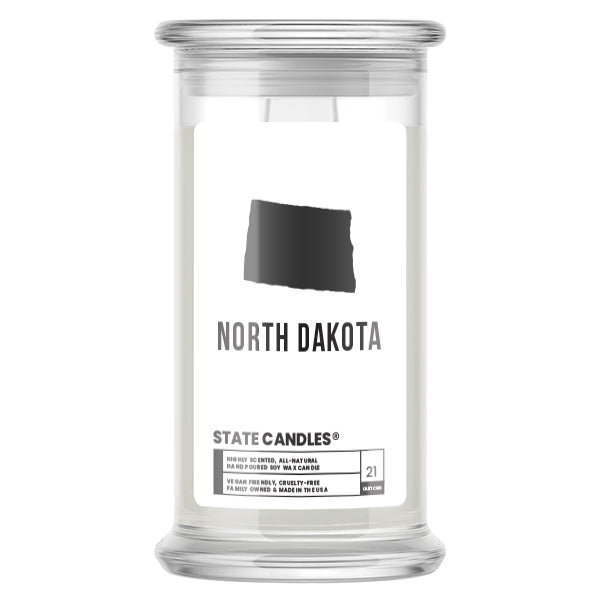 North Dakota State Candles
