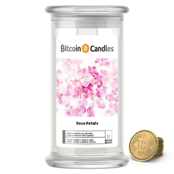 Rose Petals Bitcoin Candles