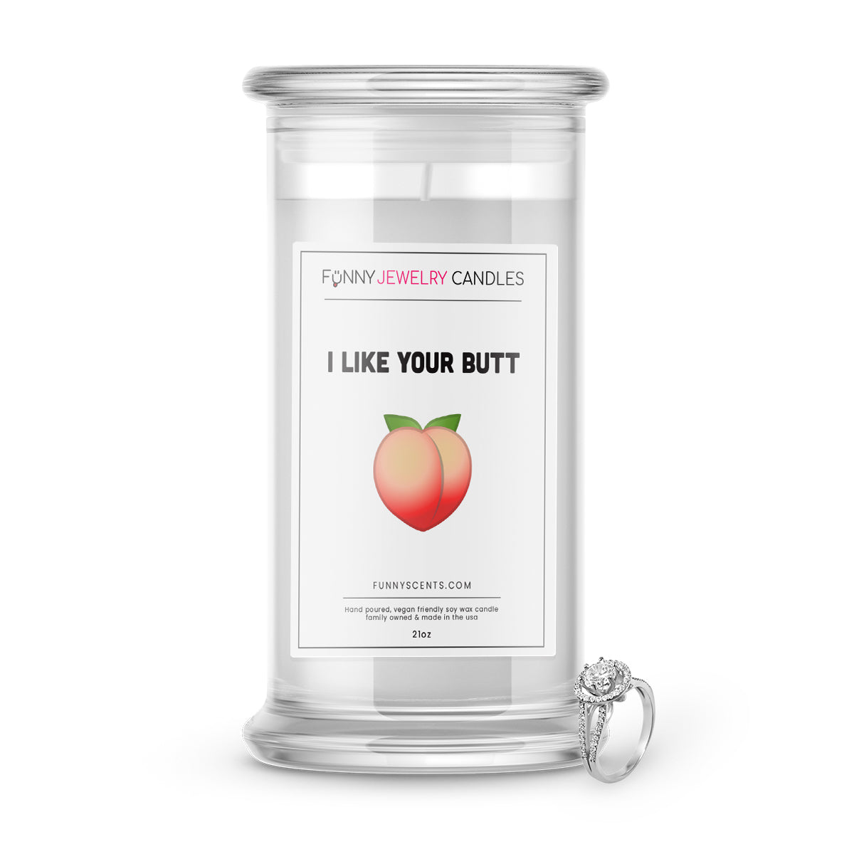 I Like Your Butt Jewelry Funny Candles