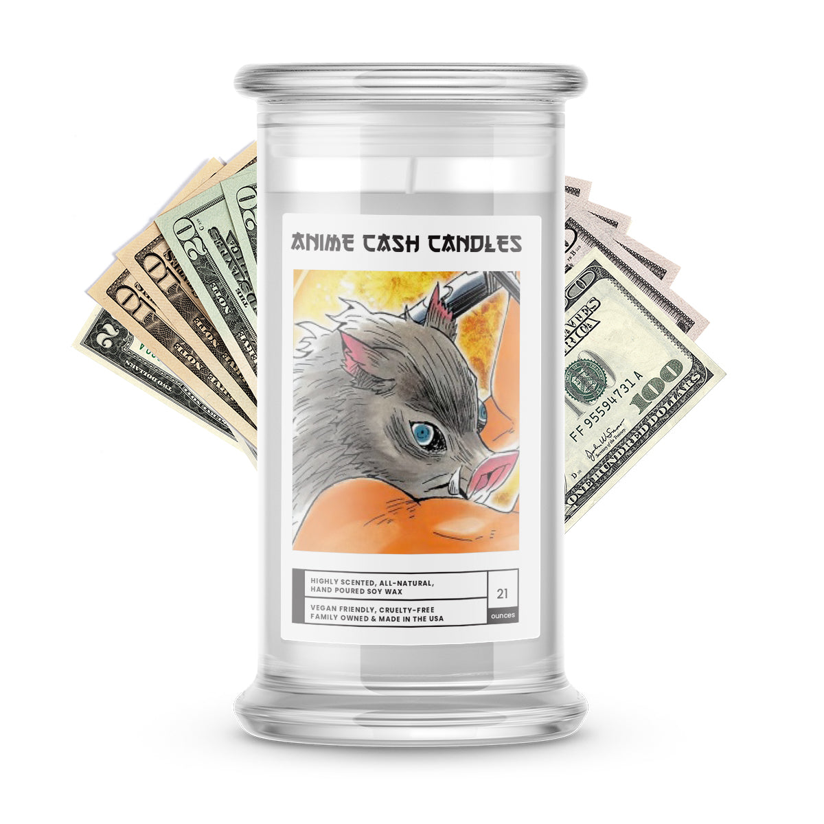 Hashibira, Inosuke | Anime Cash Candle