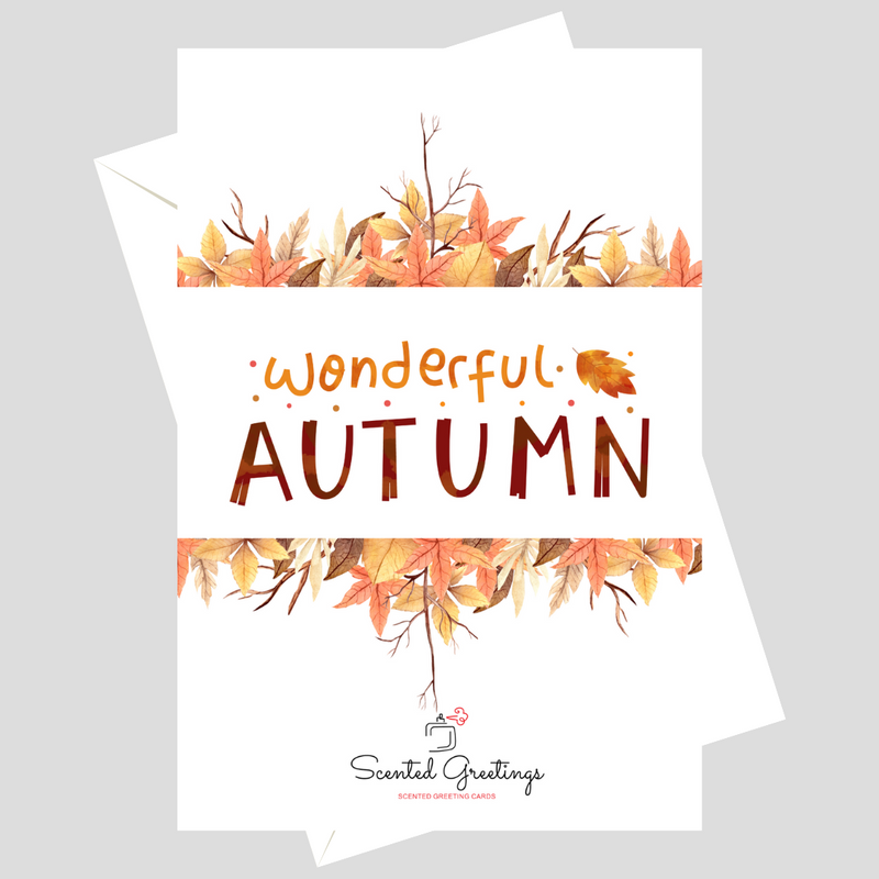 Wonderful Autumn | Scented Greeting Cards