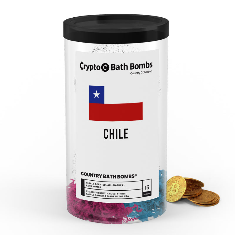 Chile Country Crypto Bath Bombs