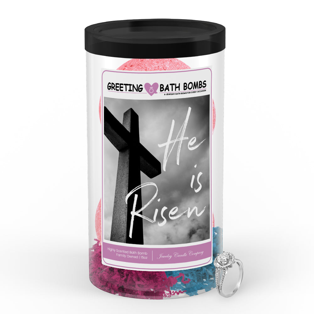 He is Risen Greetings Bath Bombs