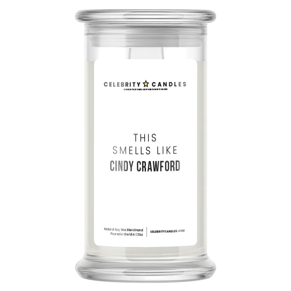 Smells Like Cindy Crawford Candle | Celebrity Candles | Celebrity Gifts