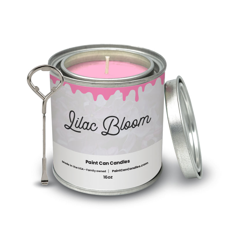 Lilac Bloom - Paint Can Candles