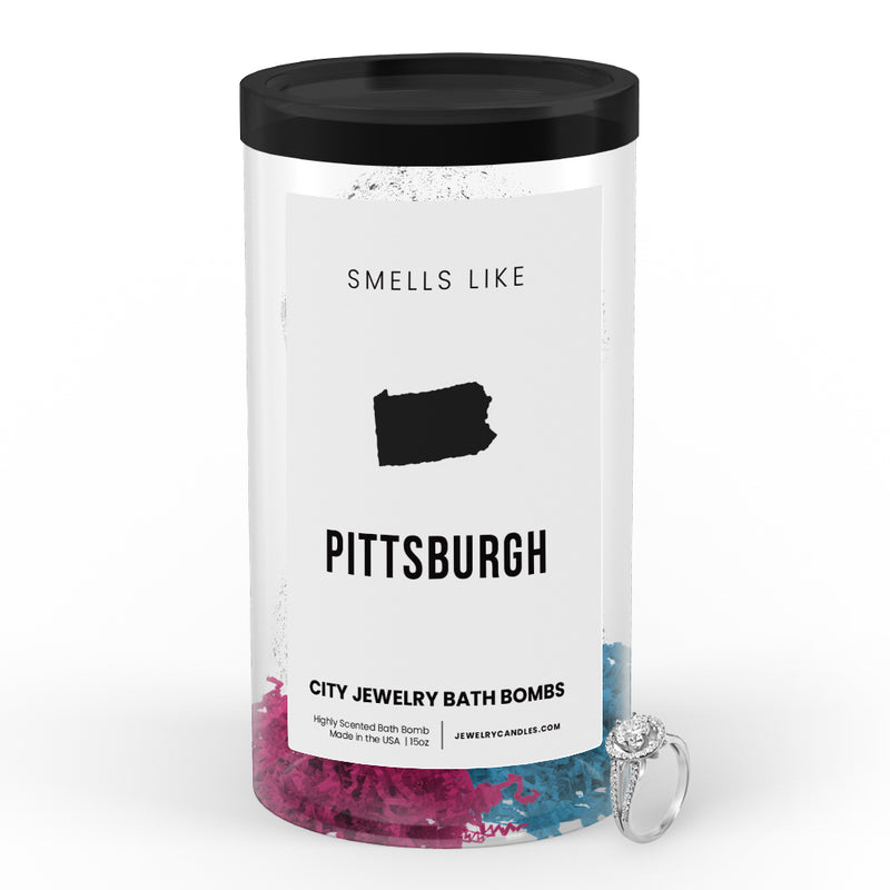 Smells Like Pittsburgh City Jewelry Bath Bombs