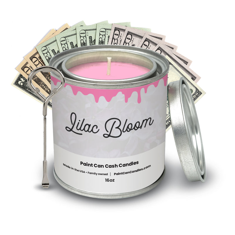 Lilac Bloom - Paint Can Cash Candles