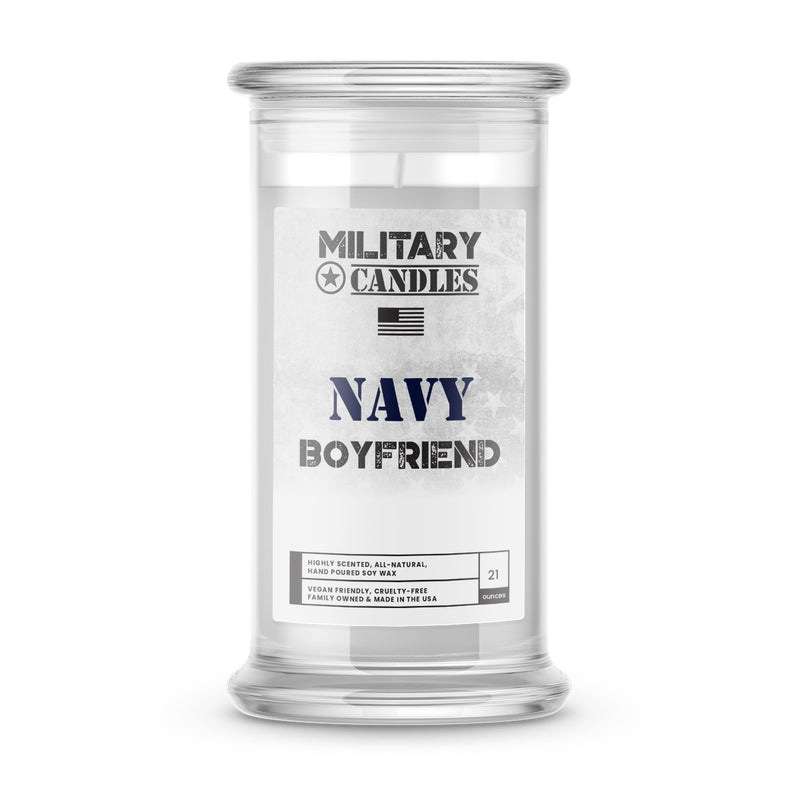 NAVY Boyfriend | Military Candles