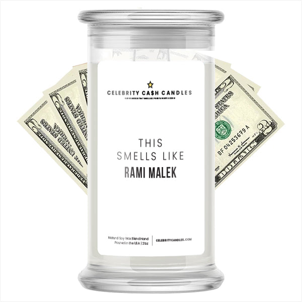 Smells Like Rami Malek Cash Candle | Celebrity Candles
