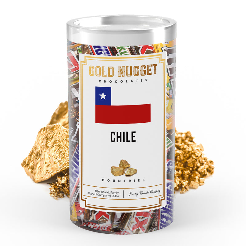 Chile Countries Gold Nugget Chocolates
