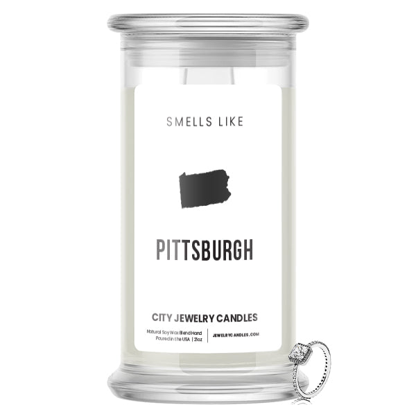 Smells Like Pittsburgh City Jewelry Candles
