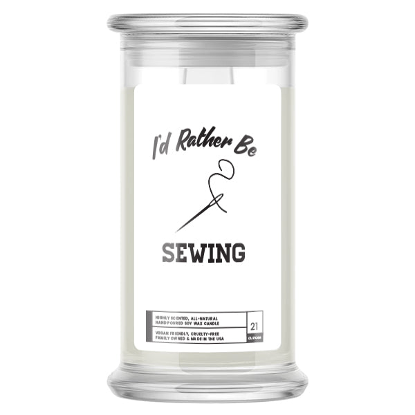 I'd rather be Sewing Candles