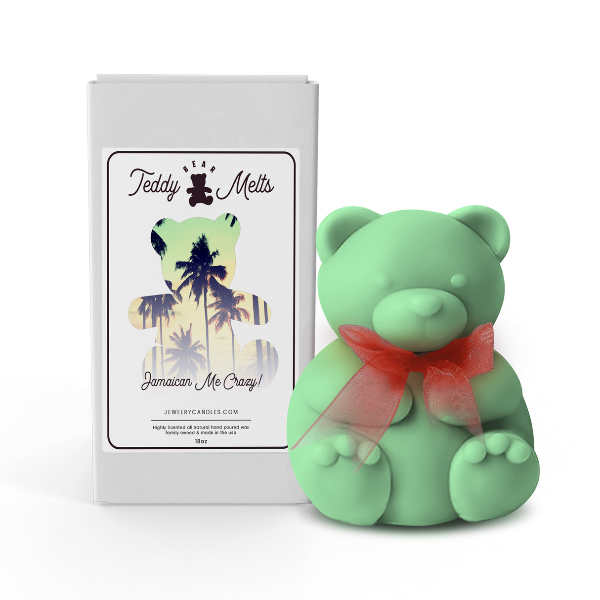 Jamaican Me Crazy! GIANT Teddy Bear Wax Melts