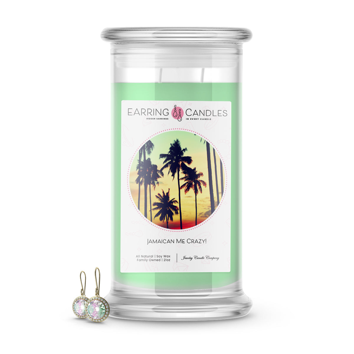 Jamaican Me Crazy | Earring Candles