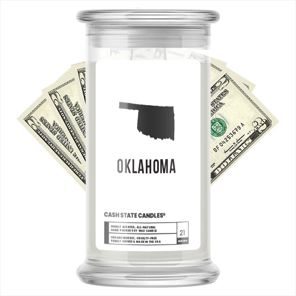 Oklahoma Cash State Candles
