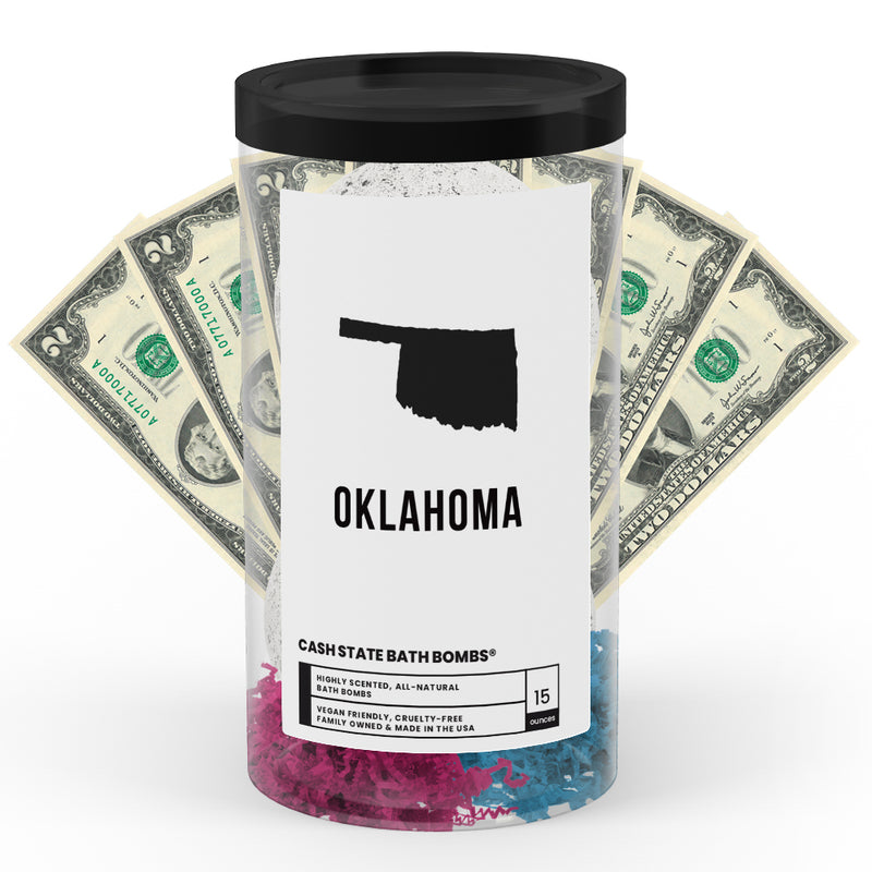 Oklahoma Cash State Bath Bombs