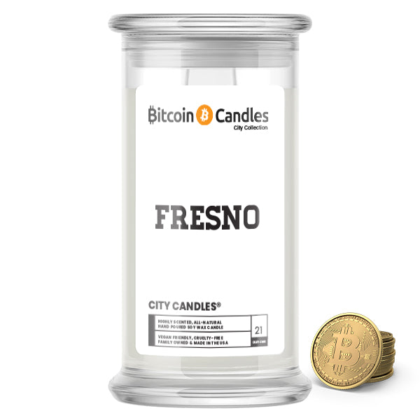 Fresno City Bitcoin Candles