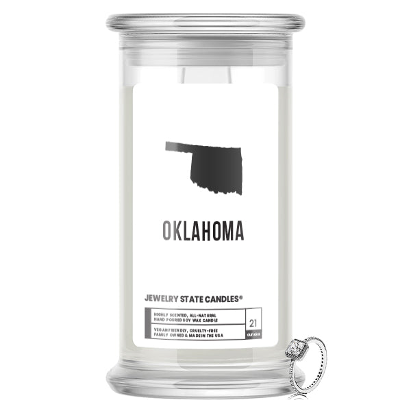Oklahoma Jewelry State Candles