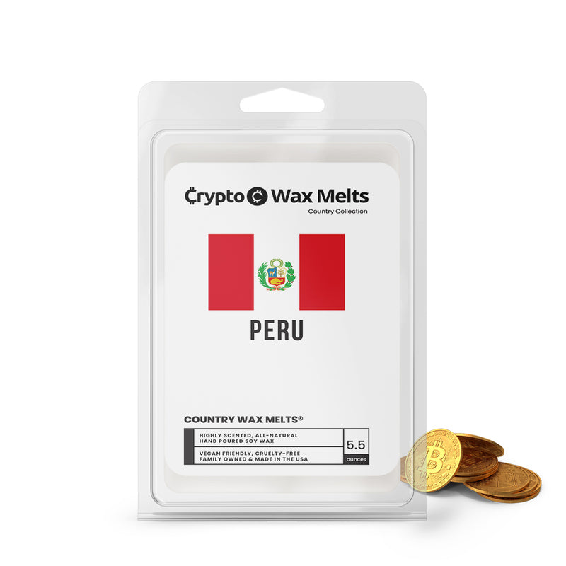 Peru Country Crypto Wax Melts