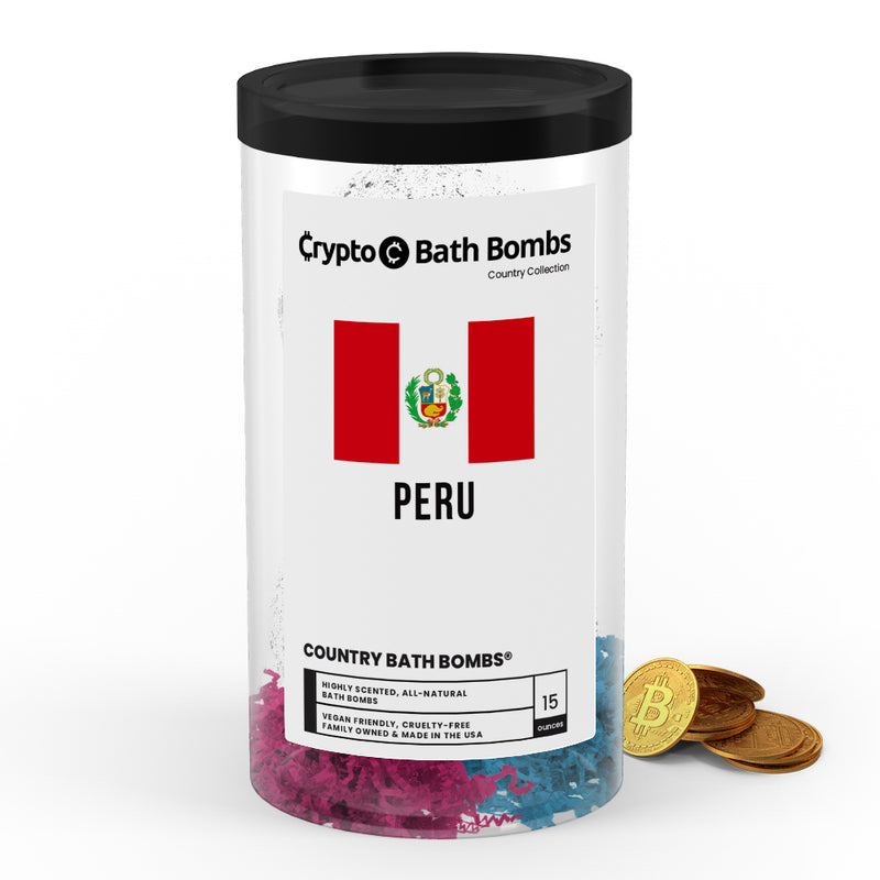 Peru Country Crypto Bath Bombs