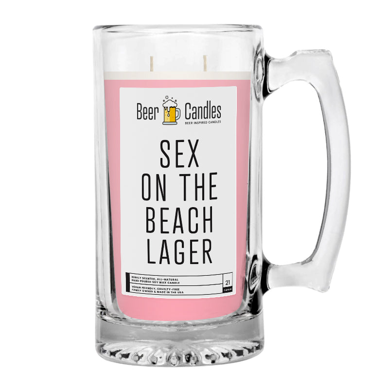 Sex On the Beach  Lager Beer Candle