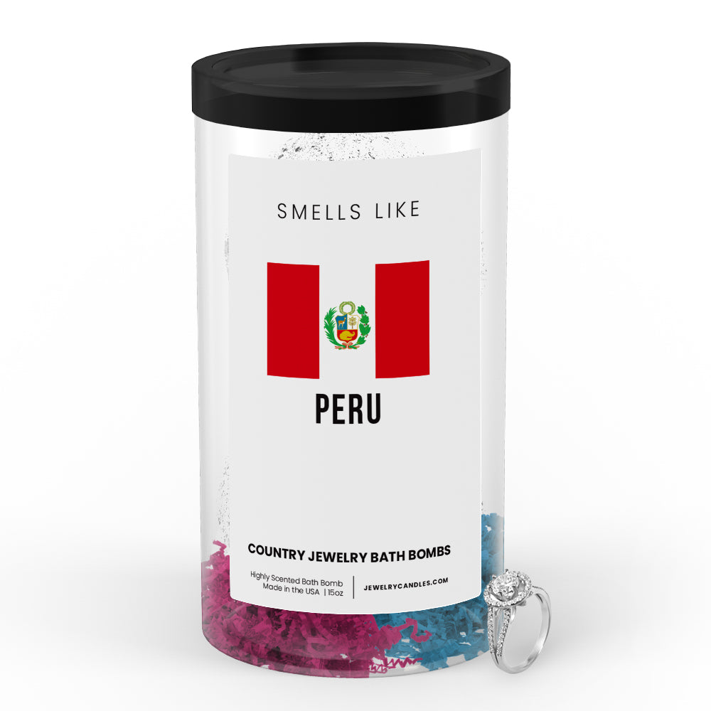 Smells Like Peru Country Jewelry Bath Bombs