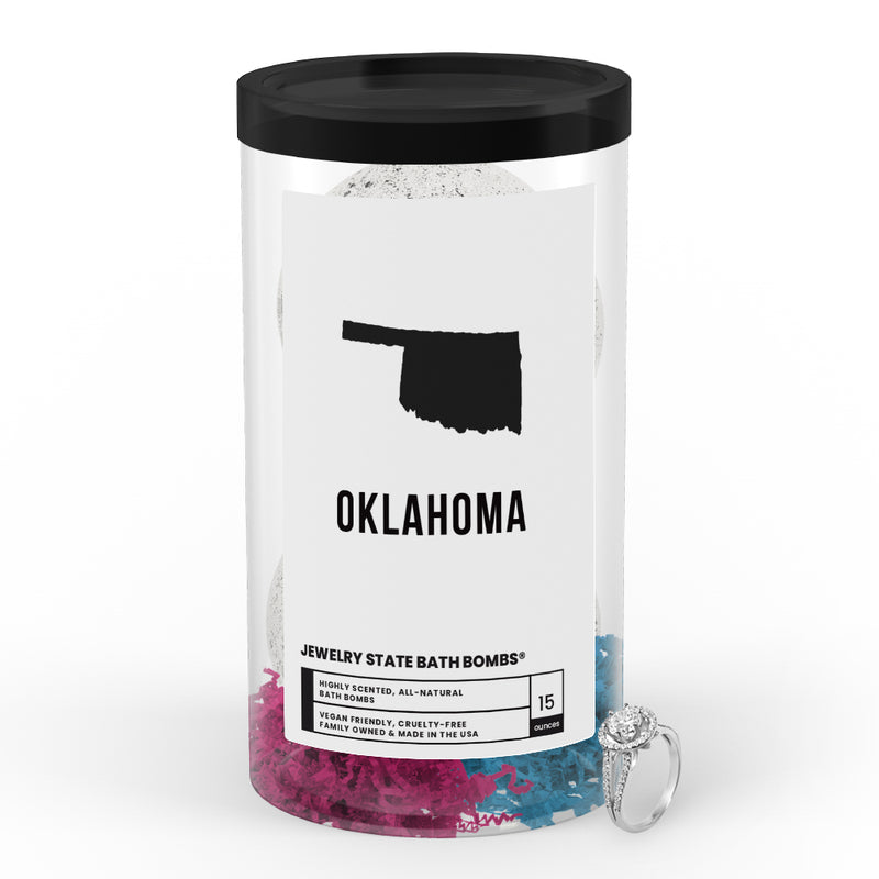Oklahoma Jewelry State Bath Bombs
