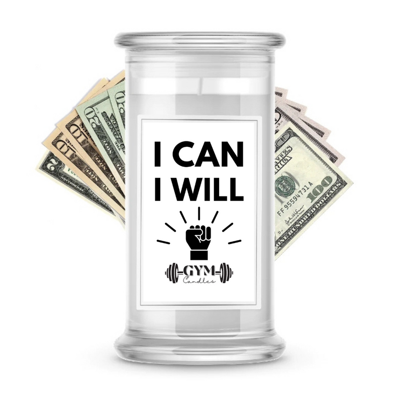 I CAN I WILL | Cash Gym Candles