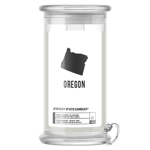 Oregon Jewelry State Candles