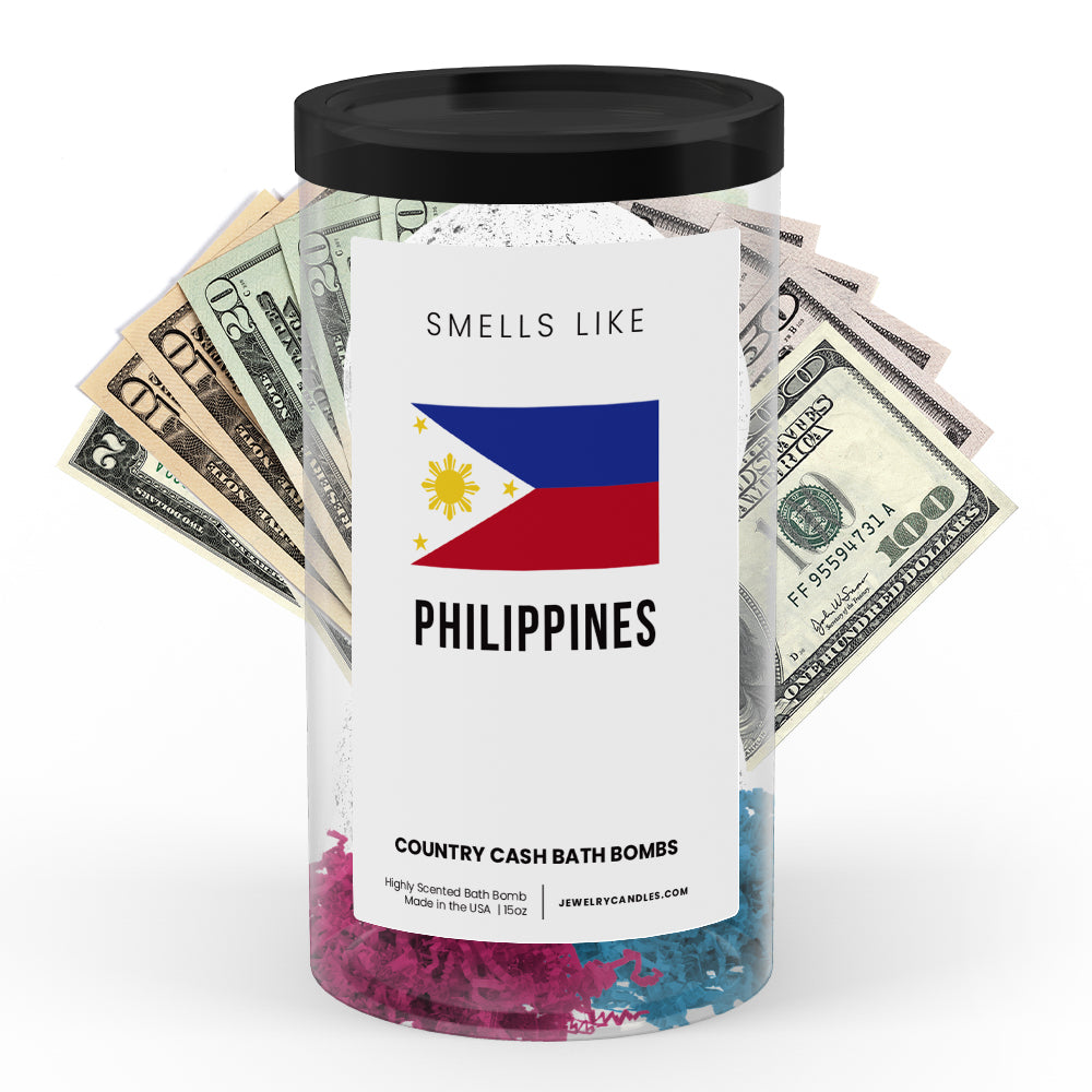 Smells Like Philippines Country Cash Bath Bombs