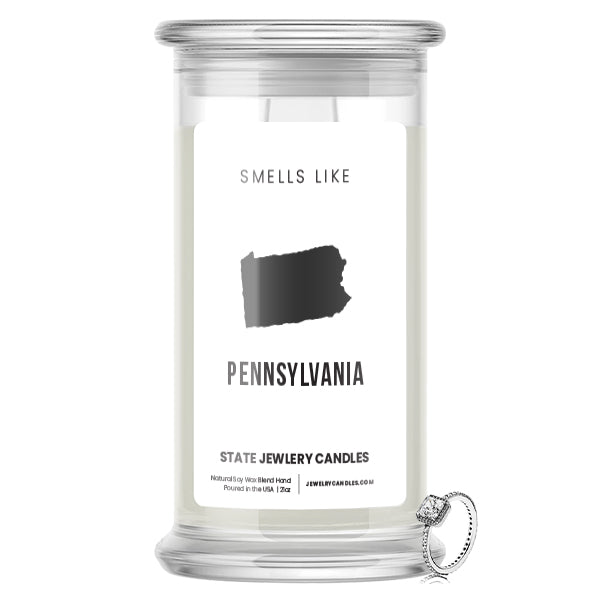 Smells Like Pennsylvania State Jewelry Candles