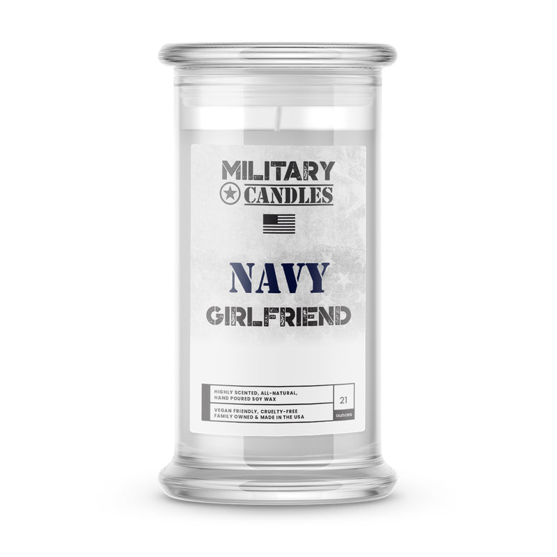 NAVY Girlfriend | Military Candles