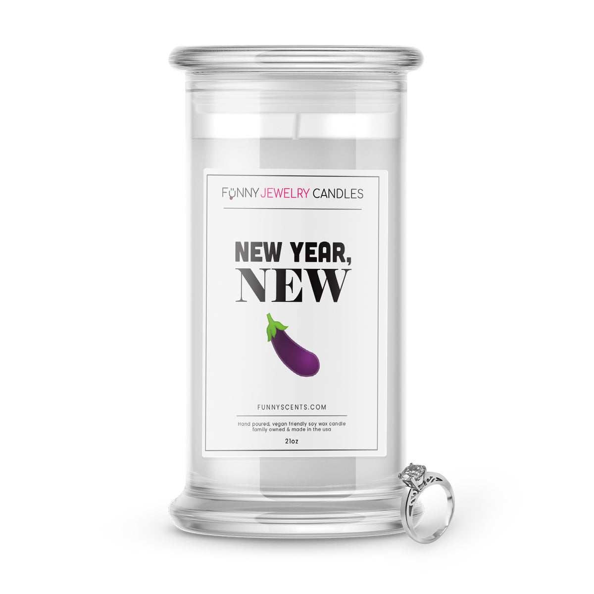 New Year, New Dick Jewelry Funny Candles