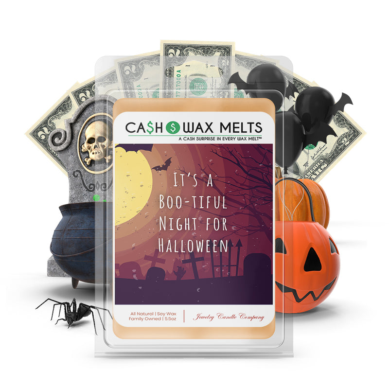 It's a boo-tiful night for halloween Cash Wax Melts