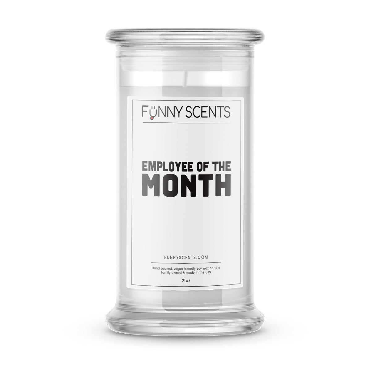 Employee  Of The Month Funny Candles