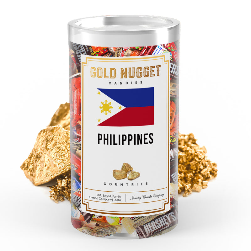 Philippines Countries Gold Nugget Candy