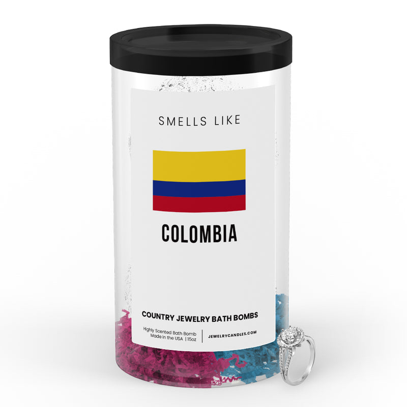 Smells Like Colombia Country Jewelry Bath Bombs