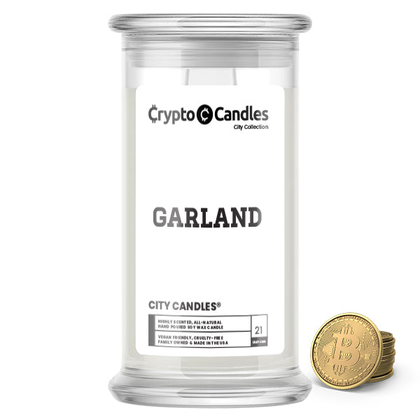 Garland City Crypto Candles
