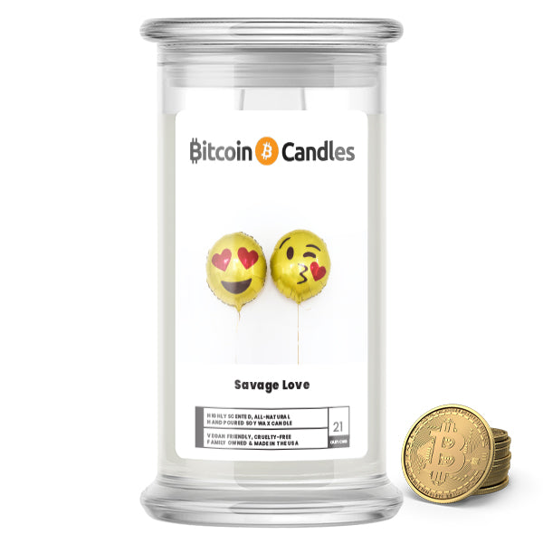 Savage Love Bitcoin Candles