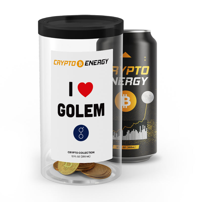 I ❤ Golem  | Crypto Energy Drinks