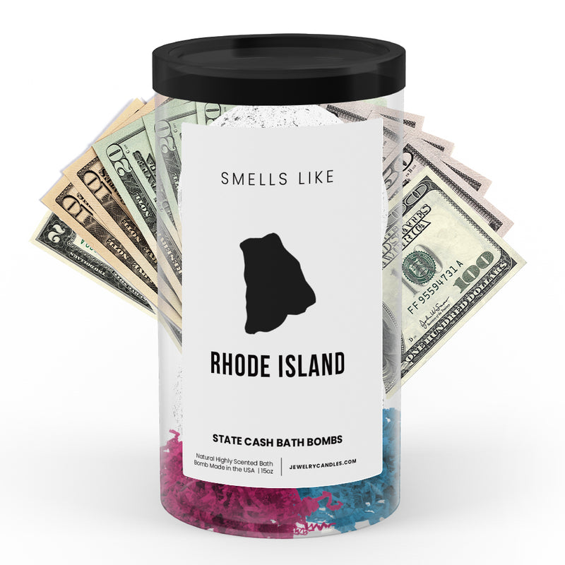 Smells Like Rhode Island State Cash Bath Bombs