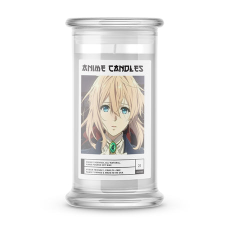 evergarden, violet Anime Candles