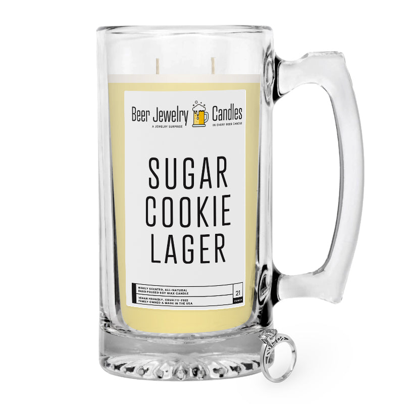 Sugar Cookies Lager Beer Jewelry Candle