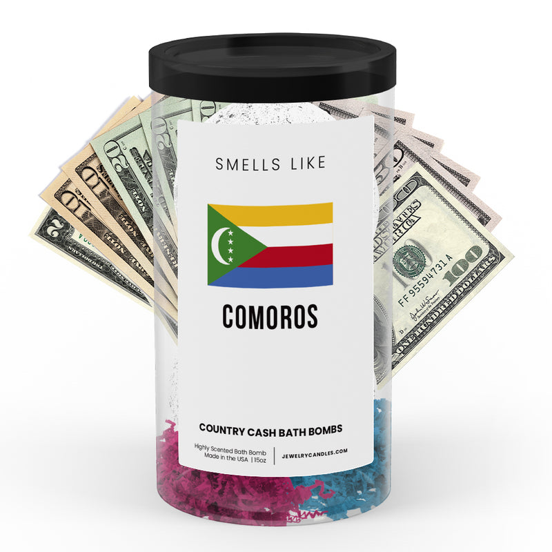 Smells Like Comoros Country Cash Bath Bombs