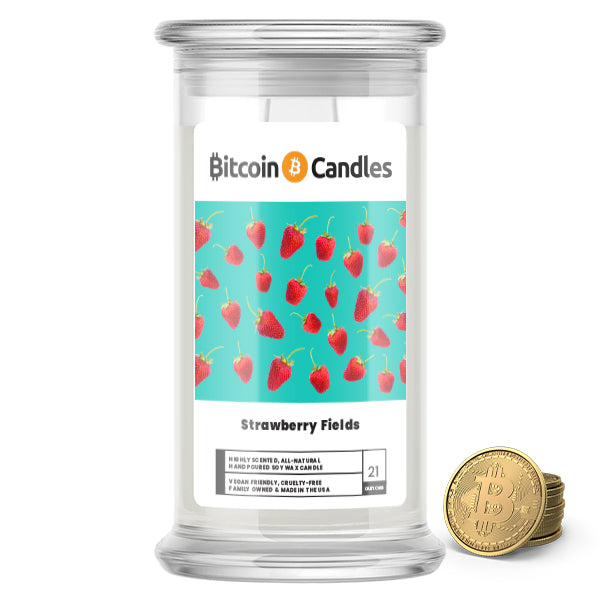 Strawberry Fields Bitcoin Candles