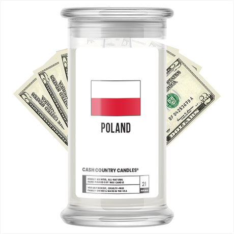 poland cash candle