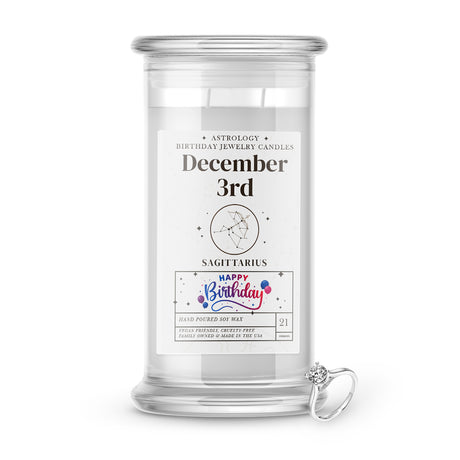 SAGITTARIUS  | ASTROLOGY BIRTHDAY JEWELRY CANDLES