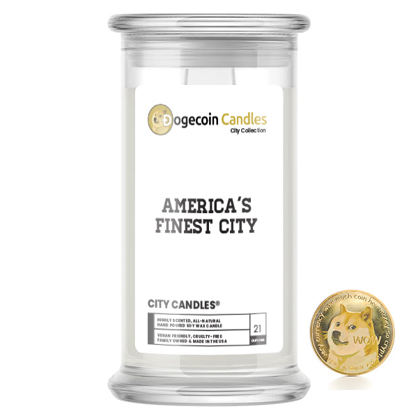 America's Finest City DogeCoin Candles